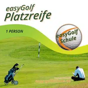 Easy Golf lernen Platzreife 1 Person