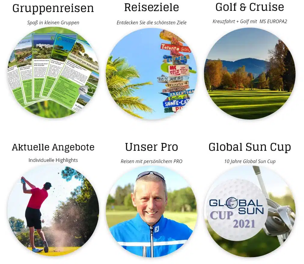 Easy Golfreisen mit Easy Golf und Global Golf Schleswig