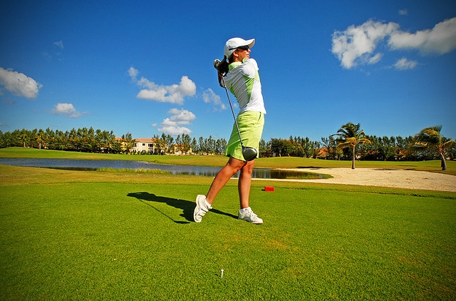 Schwunggeschwindigkeit beim Golf