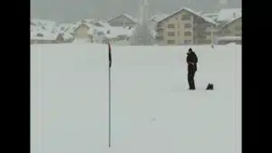 Wintergolf Schnee-Golf