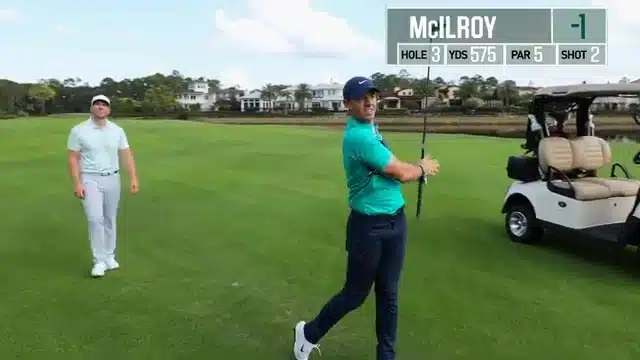 Golfunterricht mit Rory McIlroy 013 3 Löcher Golf mit Rory McIlroy spielen