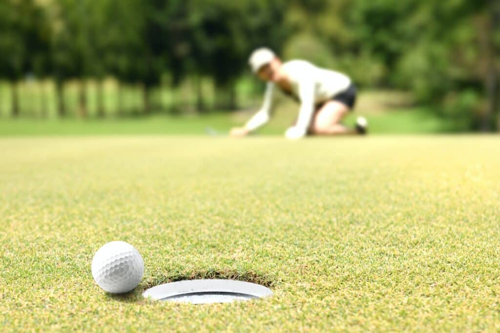 Golf: Lange Putts endlich lochen