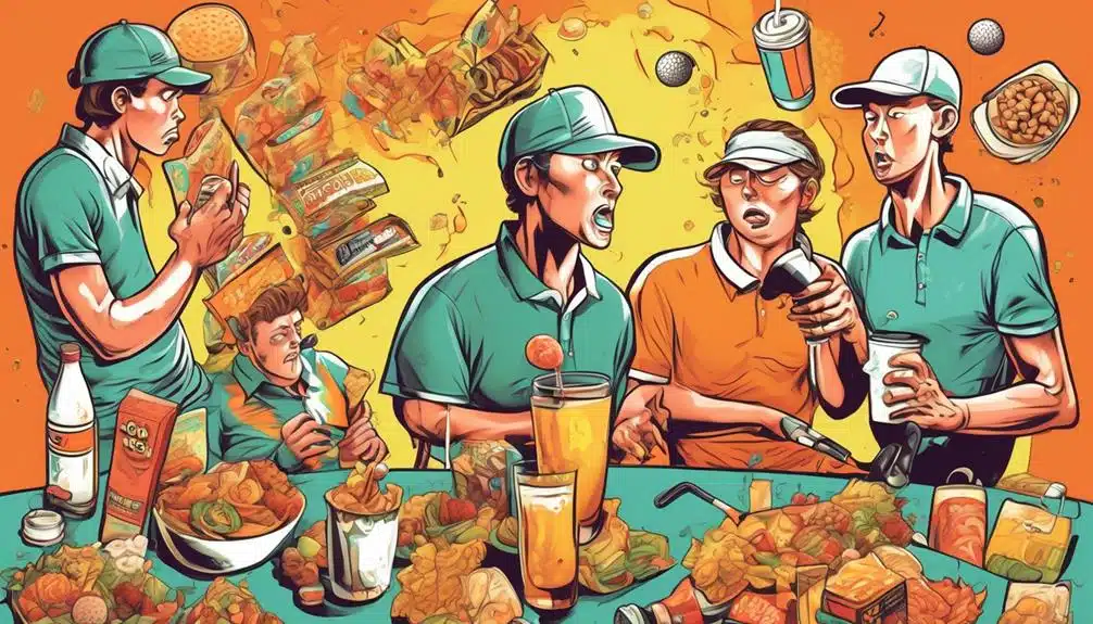 9 Fehler, die Golfer bei einem Golfturnier machen: Richtige Ernährung während des Spiels