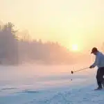 Golf spielen in der kalten Jahreszeit